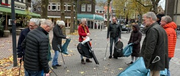 Bewoners houden binnenstad schoon 